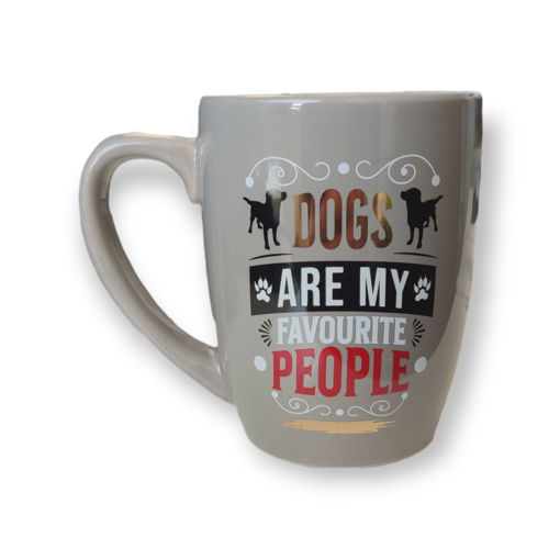 Picture of DOGS ARE MY FAVOURITE PEOPLE MUG